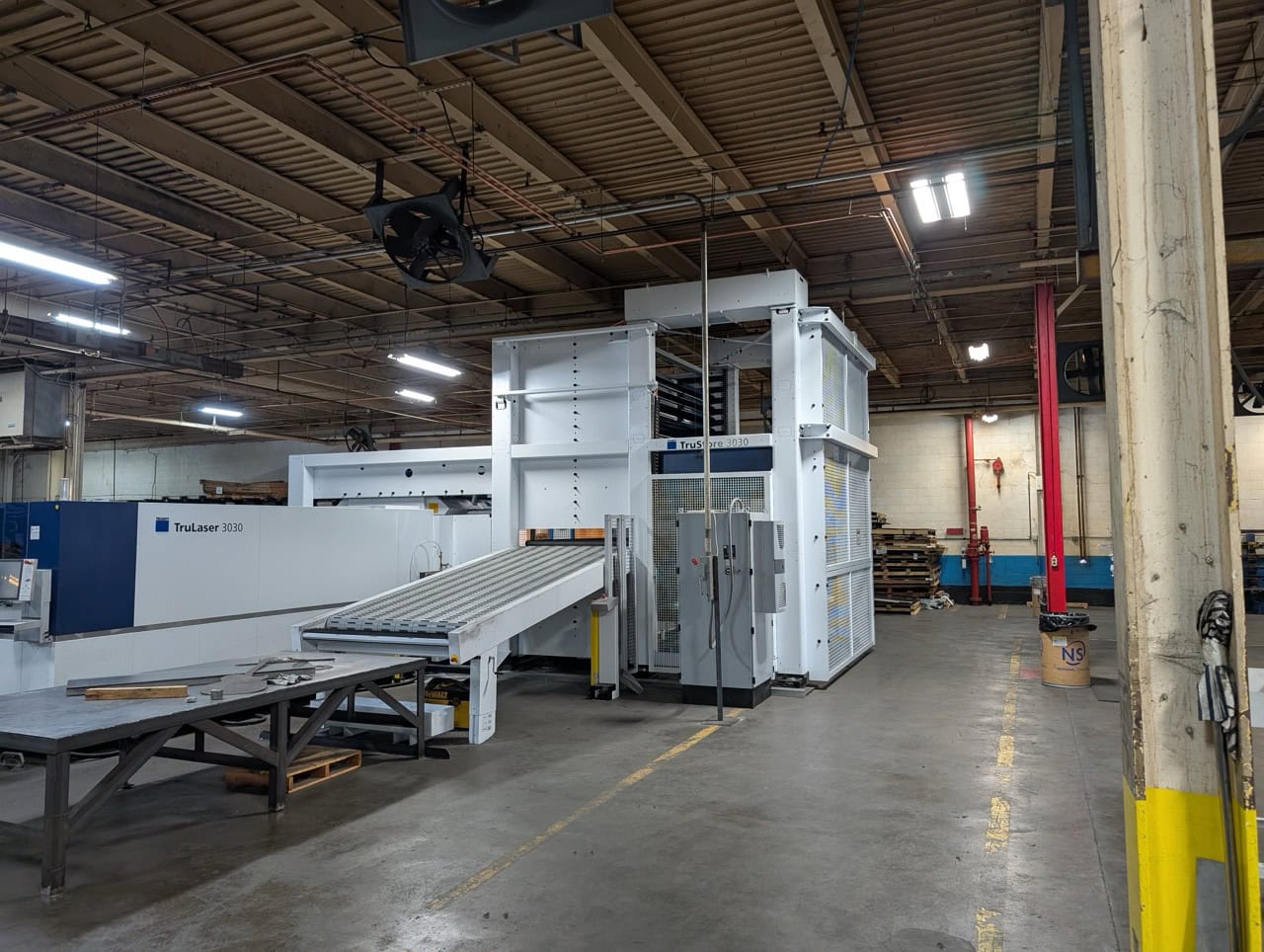 6000 Watt Trumpf Trulaser 3030 5' x 10' Fiber Laser, 2023 - W/ 9 Pallet Trustore, LiftMaster Compact, Parts Master - Image 8