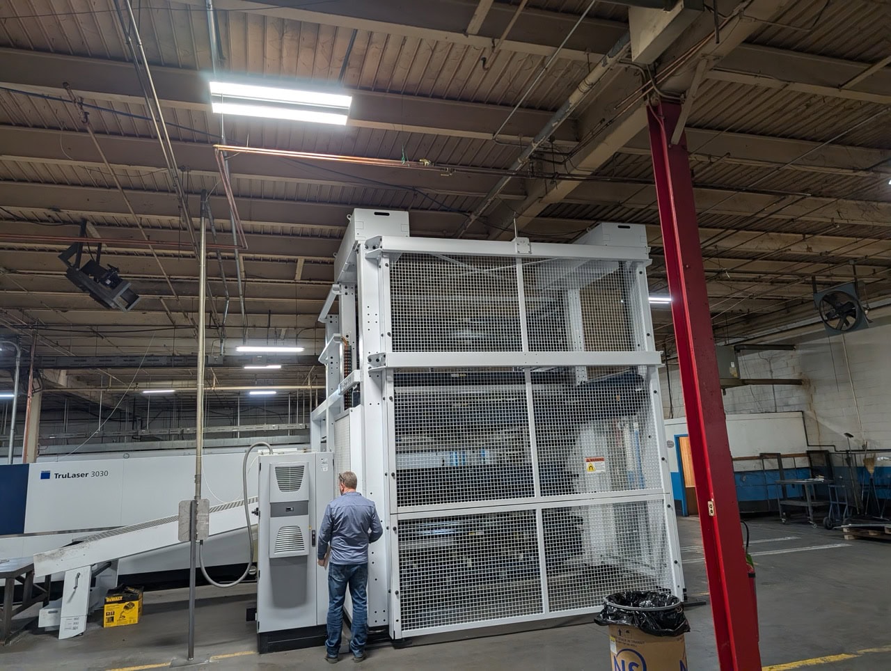 6000 Watt Trumpf Trulaser 3030 5' x 10' Fiber Laser, 2023 - W/ 9 Pallet Trustore, LiftMaster Compact, Parts Master - Image 9
