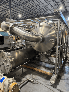 Buflovac / Hebeler 12-04878 Double-Effect Rising/Falling Film Evaporator System, 2017 – 6,500 lb/hr 316L SS Food/Protein Concentrator - Image 5