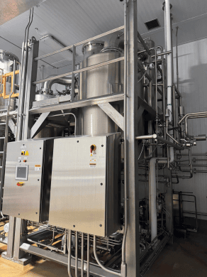 Buflovac / Hebeler 12-04878 Double-Effect Rising/Falling Film Evaporator System, 2017 – 6,500 lb/hr 316L SS Food/Protein Concentrator - Image 6