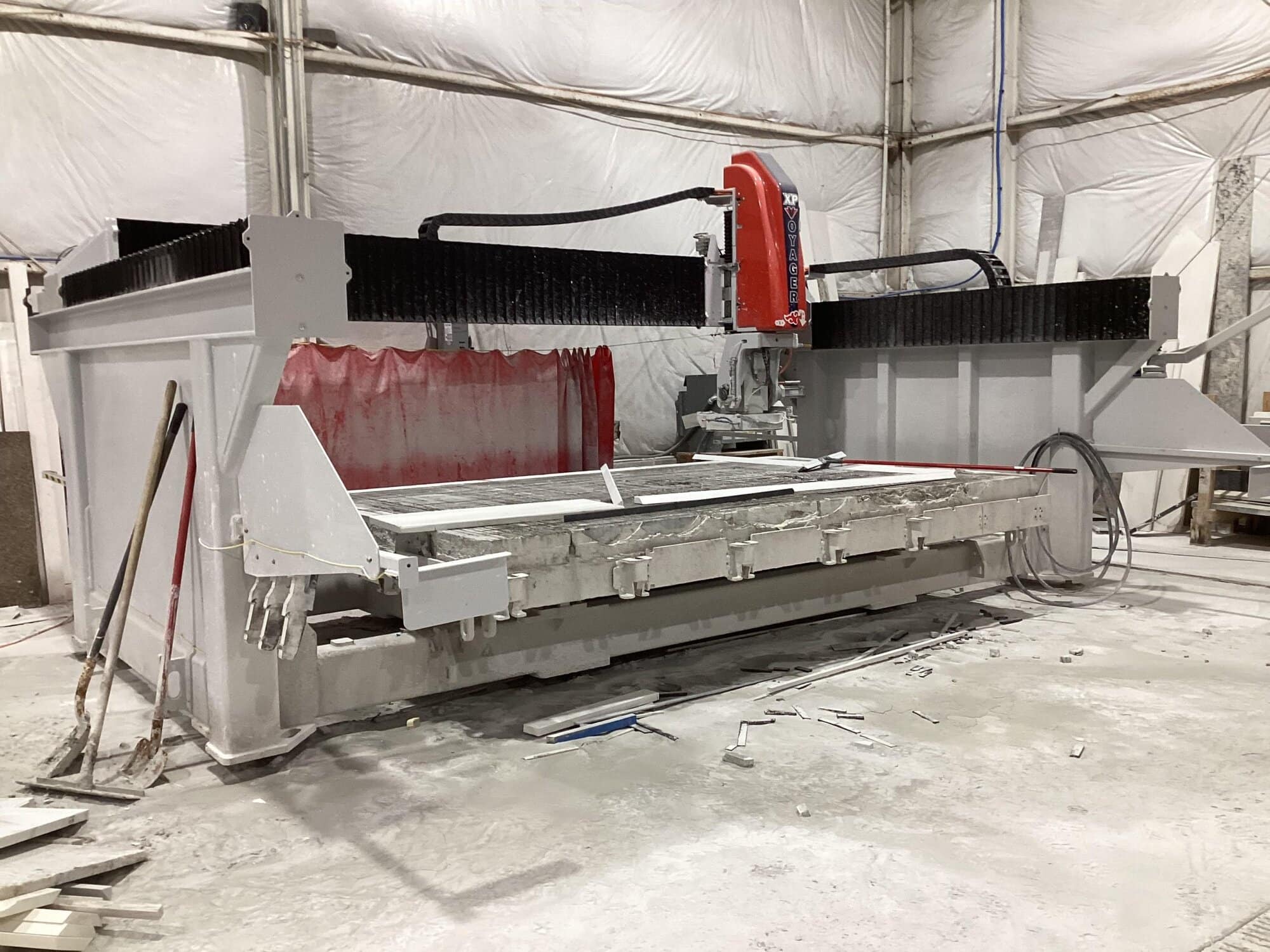 Park Industries Voyager XP CNC Bridge Saw, 2023 - 5 Axis, Tilt head, Slab Cutting