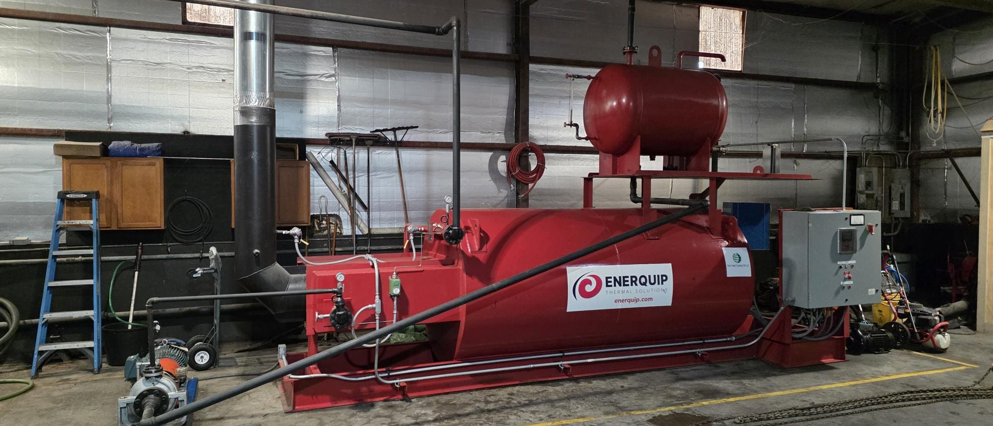 Enerquip AHE-235 Commercial Hot Oil Heater, 2023 – Thermal Fluid Heating Unit