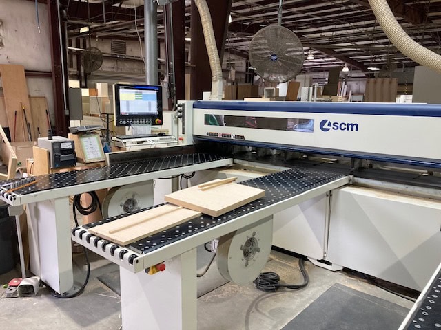SCM Gabbiani S95 Automatic Single-Blade Beam Saw, 2018