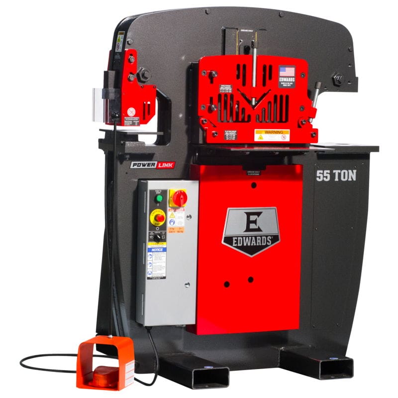 55 Ton New Edwards Ironworker, 2026 - W/ Powerlink System, Brand New Built To Order