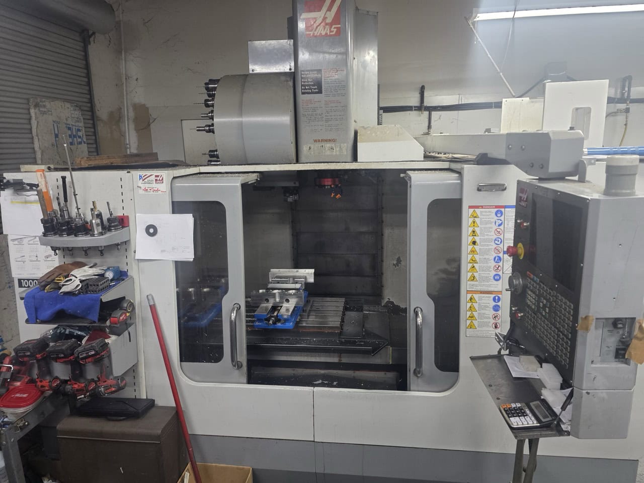 Haas VF-3B, 2007 - 4th Wired, USB