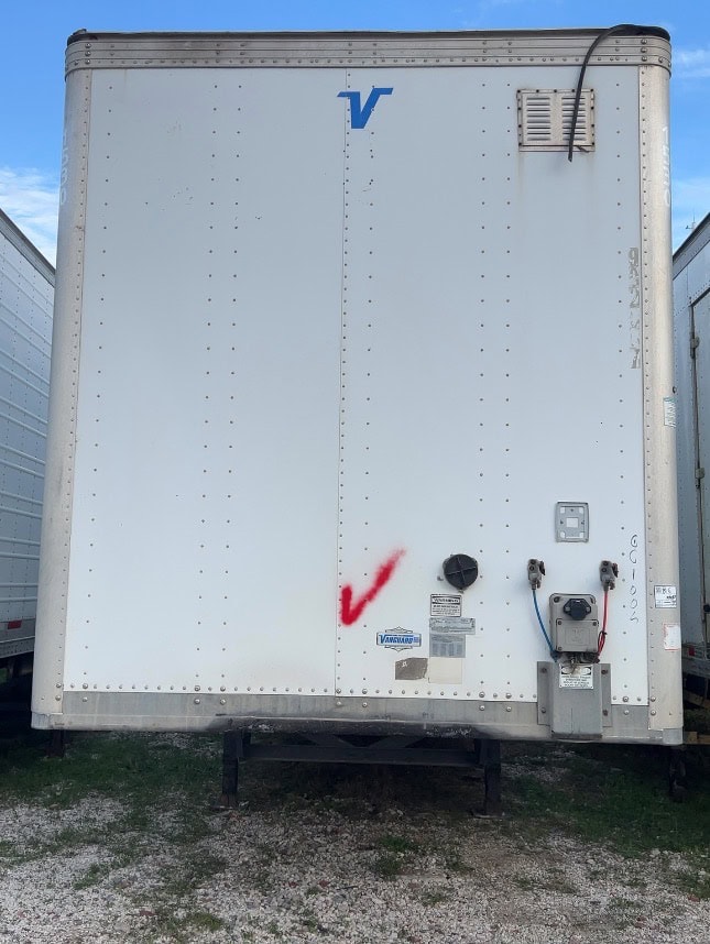Vanguard 53' Dry Van Trailer, 2019 - Swing Doors, Wood Floors, Air Ride