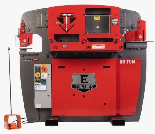65 Ton New Edwards Ironworker, 2026 - W/ Powerlink System, Brand New Built To Order