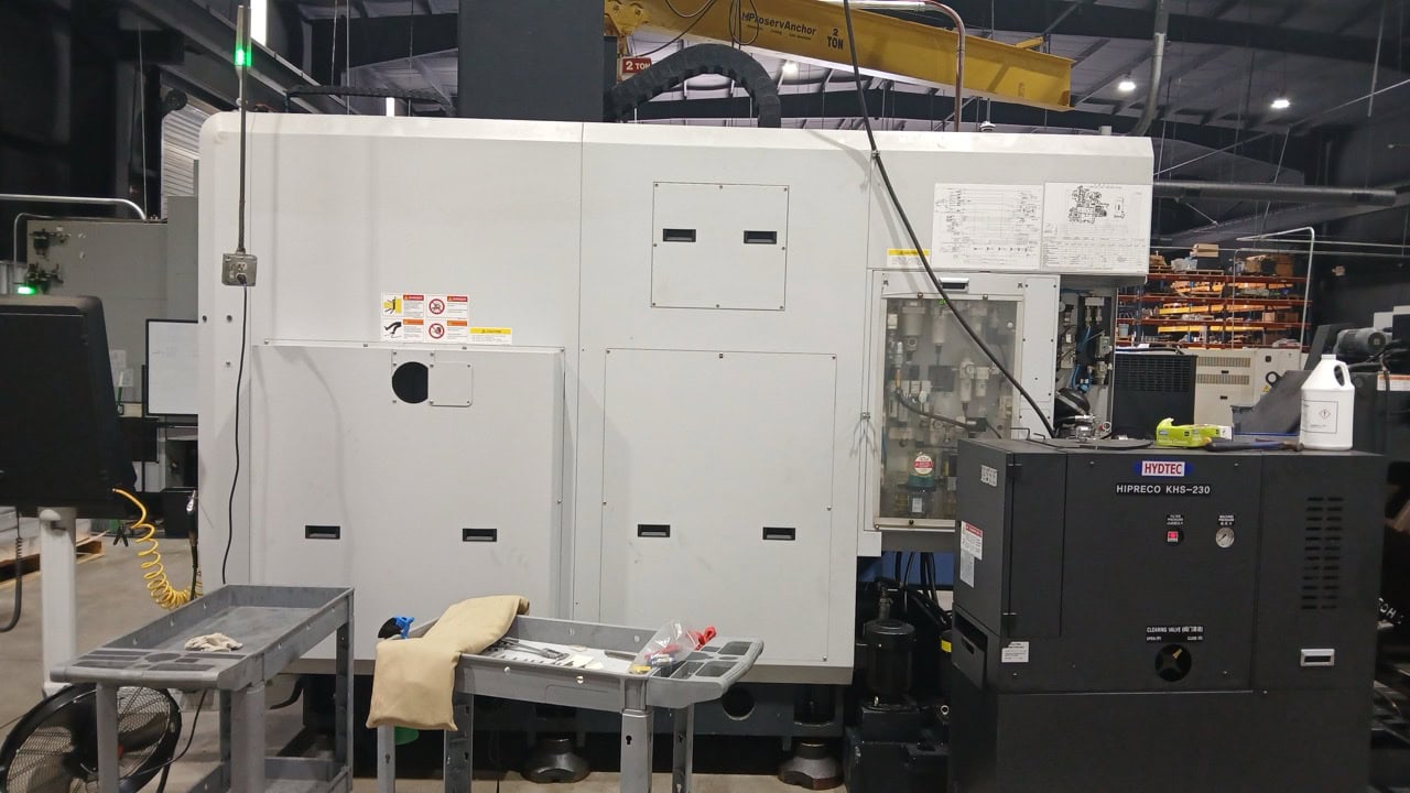 Doosan DVF 6500 5 Axis VMC, 2020 - Chip Blaster, Renishaw RMP600 - Image 6