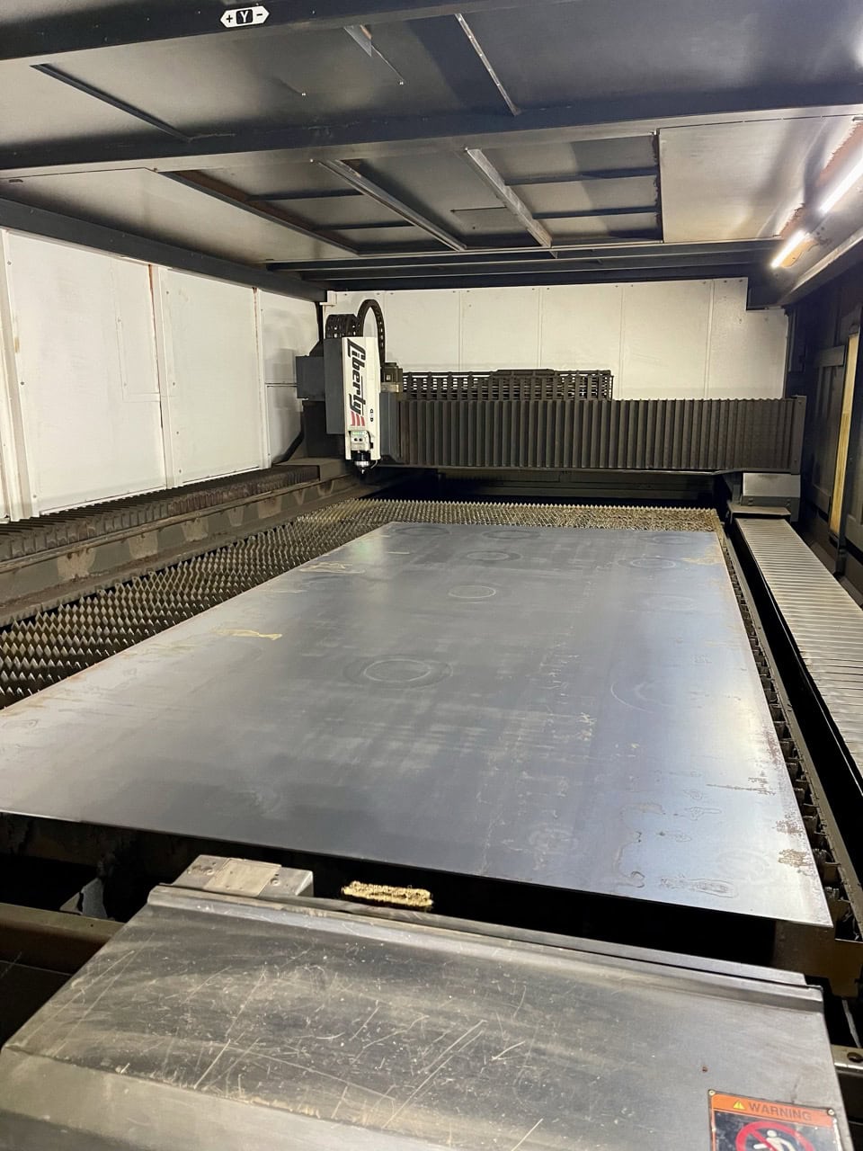 7000 Watt Mazak Optiplex 4220 NEO Fiber Laser, 2024 - Lucas 4220 Ez Compact 8-Shelf Stocker and Scheduler Automation System, Liberty High Performance Air System, Gold Series X-Flo Industrial Dust Collector - Image 31
