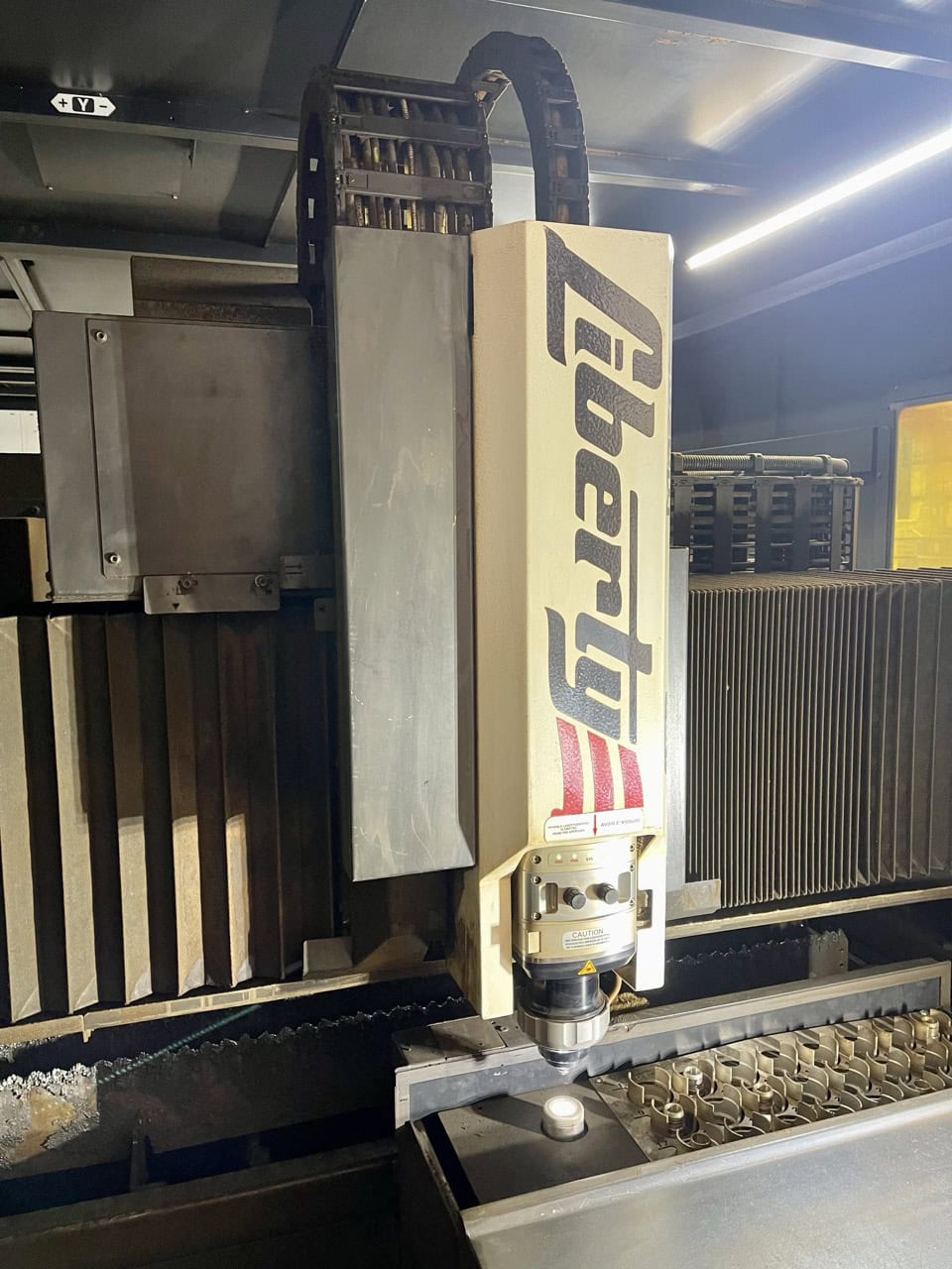 7000 Watt Mazak Optiplex 4220 NEO Fiber Laser, 2024 - Lucas 4220 Ez Compact 8-Shelf Stocker and Scheduler Automation System, Liberty High Performance Air System, Gold Series X-Flo Industrial Dust Collector - Image 32
