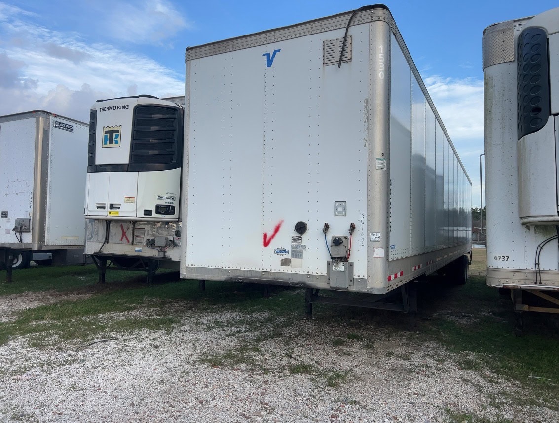 Vanguard 53' Dry Van Trailer, 2019 - Swing Doors, Wood Floors, Air Ride - Image 3