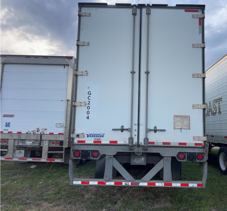 Vanguard 53' Dry Van Trailer, 2019 - Swing Doors, Wood Floors, Air Ride - Image 7