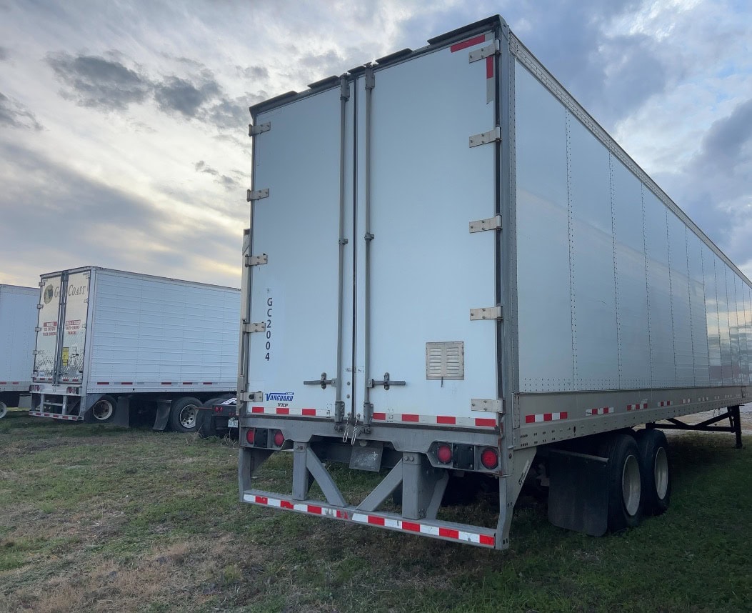 Vanguard 53' Dry Van Trailer, 2019 - Swing Doors, Wood Floors, Air Ride - Image 8