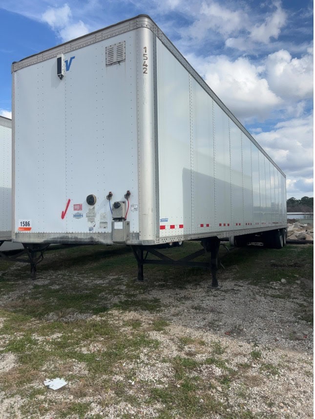 Vanguard 53' Dry Van Trailer, 2018 - Air Ride, Swing Doors - Image 2