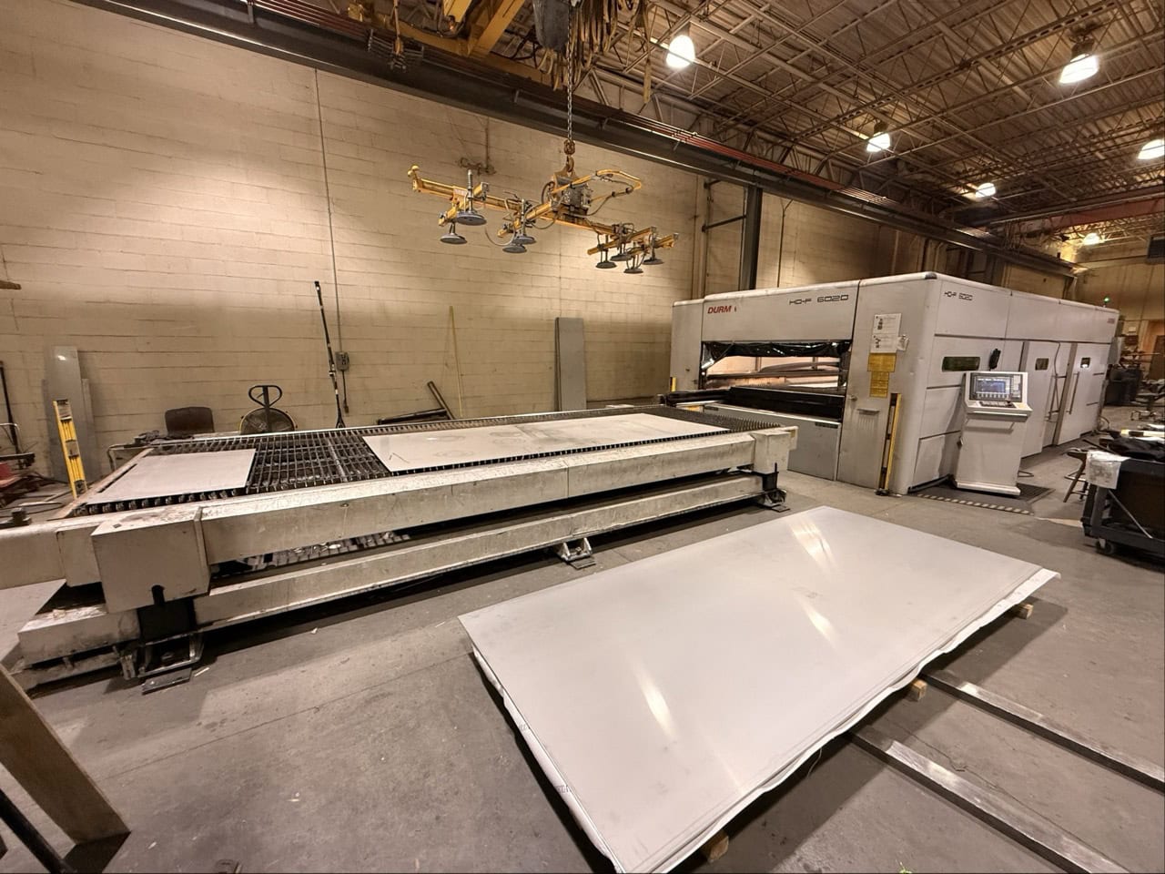 6000 Watt Durma 6020 HD-F Fiber Laser, 2015 - 6.5' x 20' Table - Image 2
