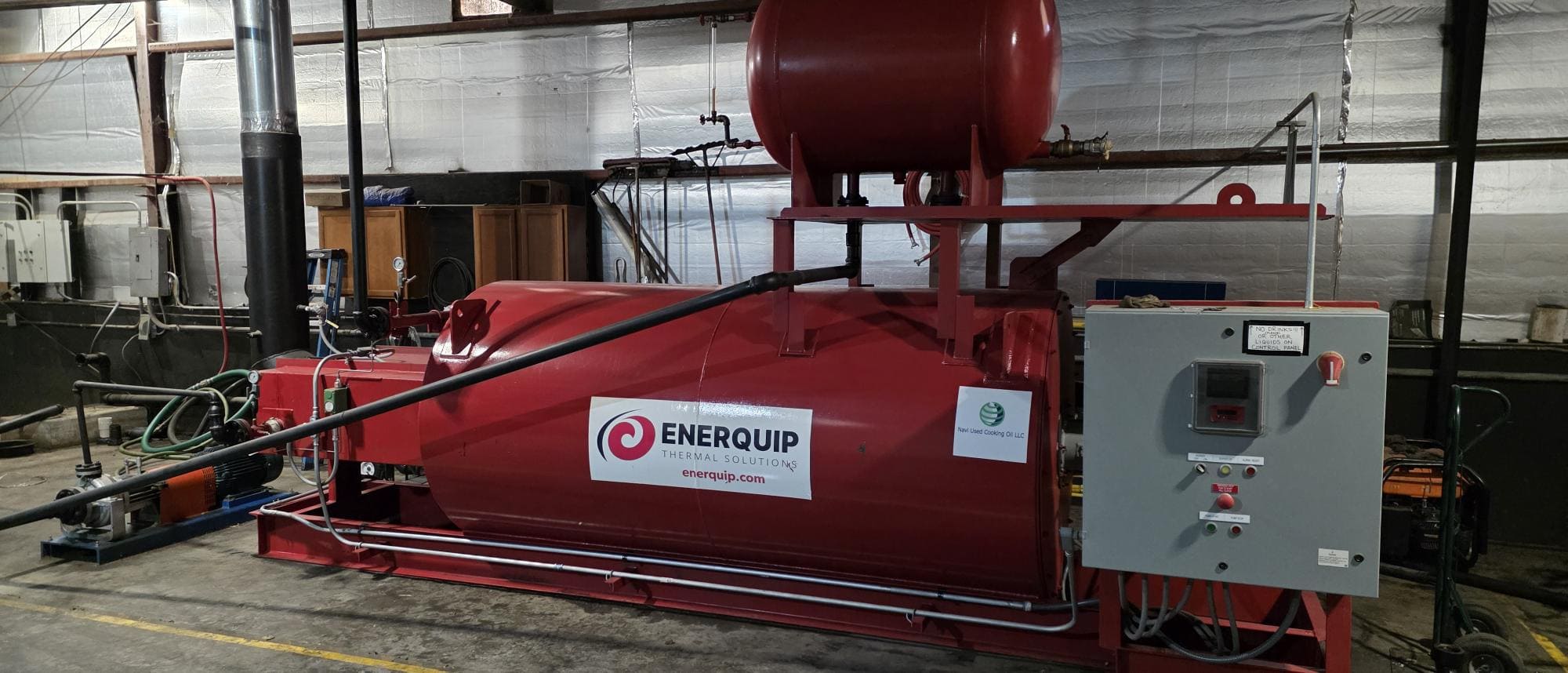 Enerquip AHE-235 Commercial Hot Oil Heater, 2023 – Thermal Fluid Heating Unit - Image 2