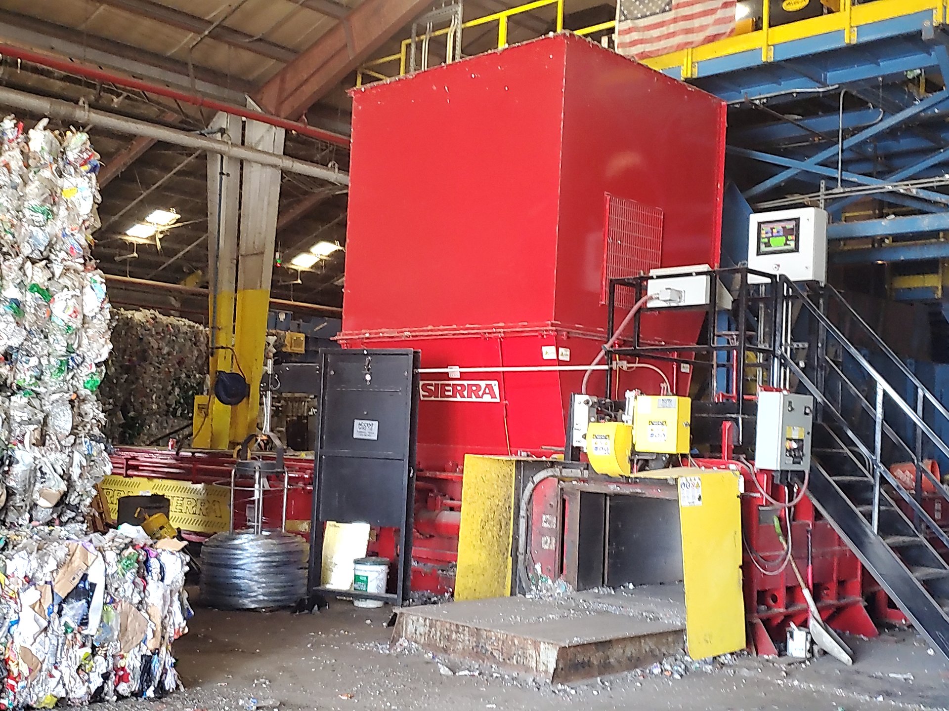 2022 Sierra REB-2 150 Two-Ram Baler — 150 HP, 254-Ton Force, 45" x 31" x 62" Bale - High-Volume Recycling Baler - Image 2