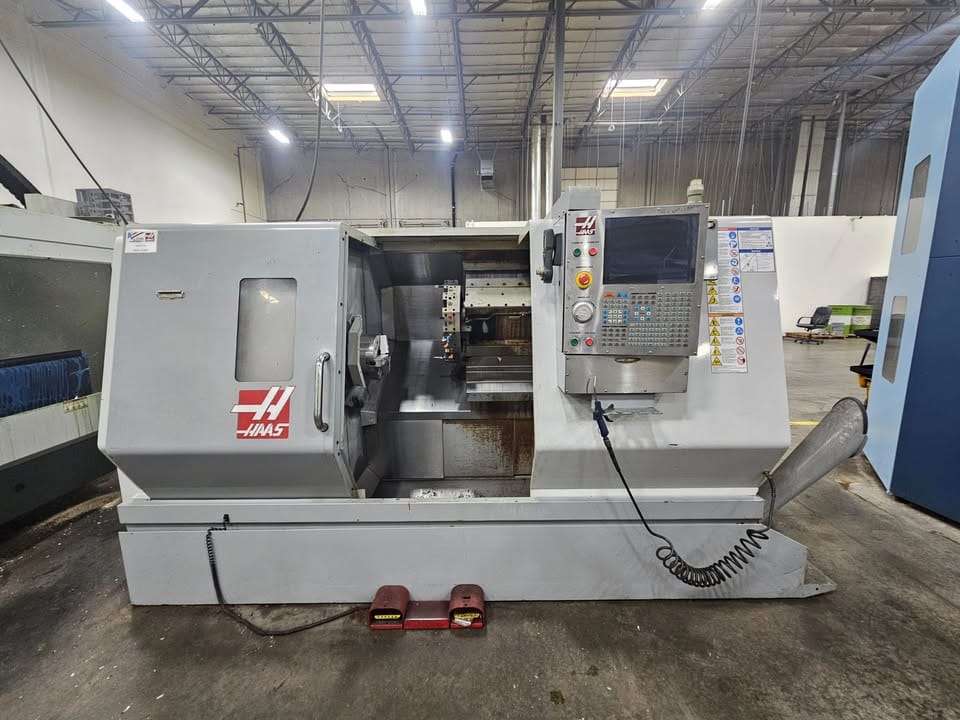 Haas SL-30T CNC Lathe, 2008 - Tailstock, Chip Conveyor - Image 2