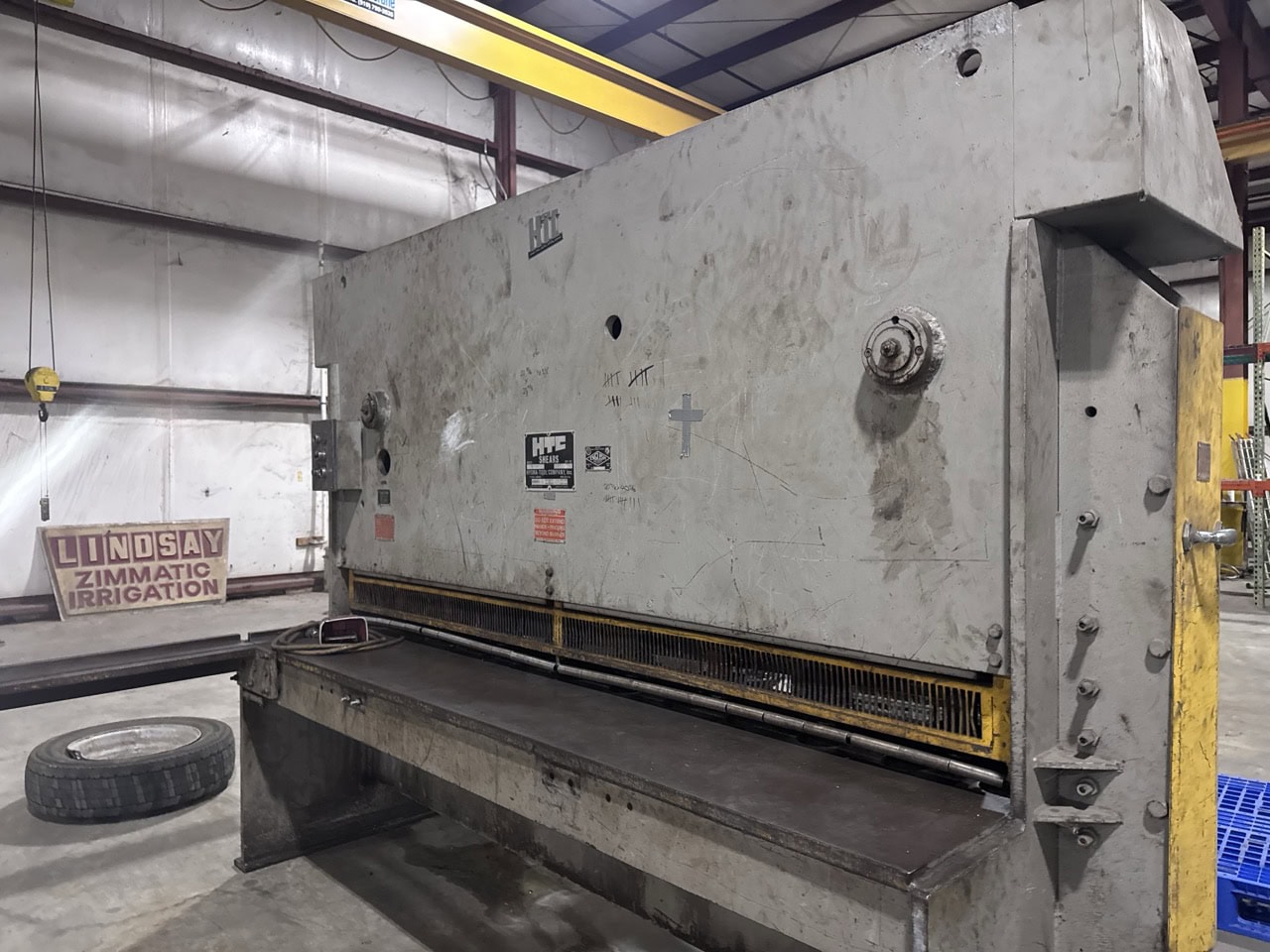 3/8" x 8' HTC 375-8A Shear - Backgauge - Image 2