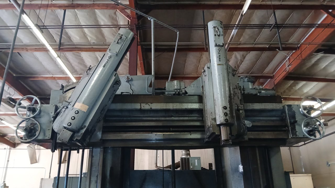 74" Bullard Cutmaster, VTL, Twin Rams, High Column 60", 1965 - Image 2