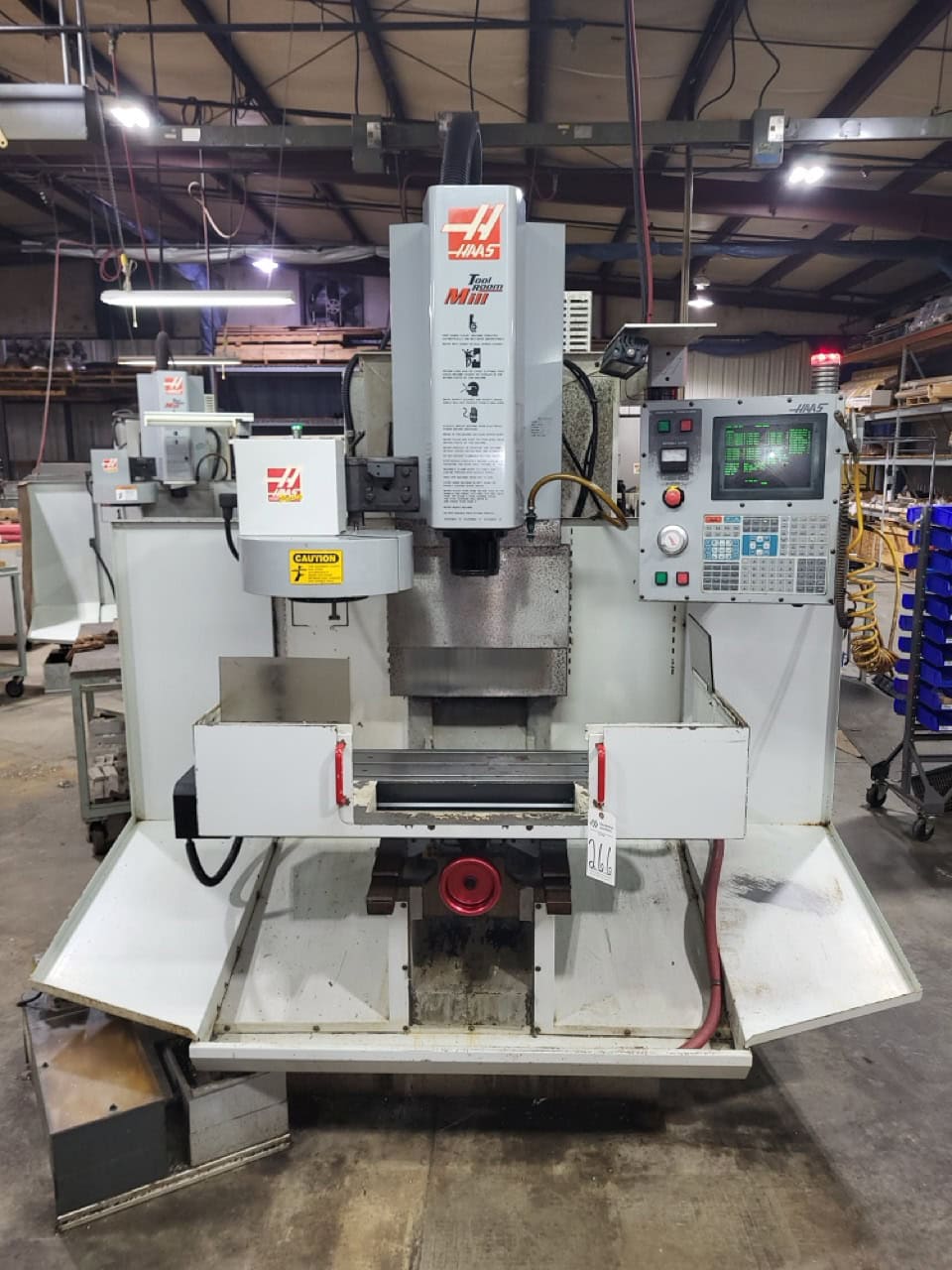 HAAS TM-1 CNC TOOLROOM MILL, 2002 - 4 AXIS VMC, VERTICAL MACHINING CENTER