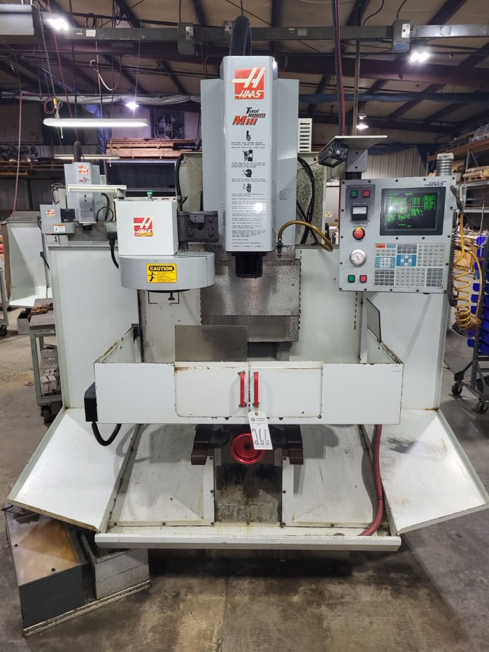 HAAS TM-1 CNC TOOLROOM MILL, 2002 - 4 AXIS VMC, VERTICAL MACHINING CENTER - Image 4