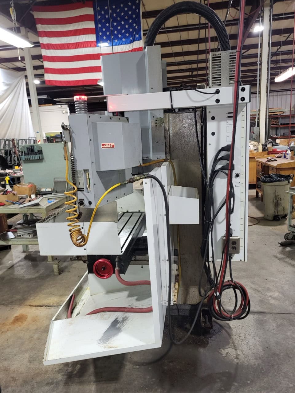 HAAS TM-1 CNC TOOLROOM MILL, 2002 - 4 AXIS VMC, VERTICAL MACHINING CENTER - Image 9