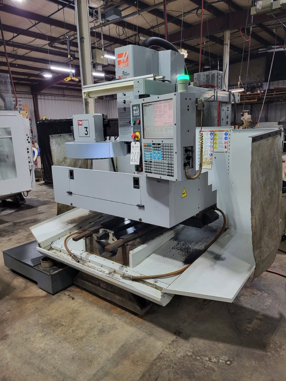 HAAS TM-3 CNC TOOLROOM MILL, 2008 - 4 AXIS VMC, VERTICAL MACHINING CENTER - Image 2