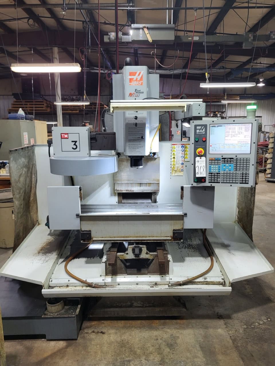 HAAS TM-3 CNC TOOLROOM MILL, 2008 - 4 AXIS VMC, VERTICAL MACHINING CENTER - Image 5
