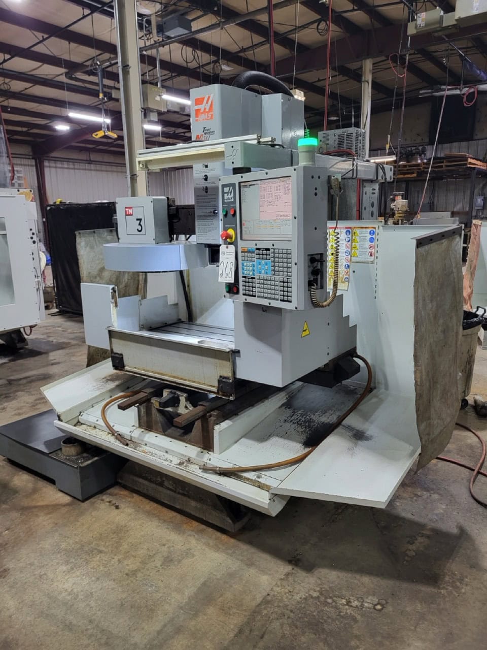 HAAS TM-3 CNC TOOLROOM MILL, 2008 - 4 AXIS VMC, VERTICAL MACHINING CENTER - Image 6