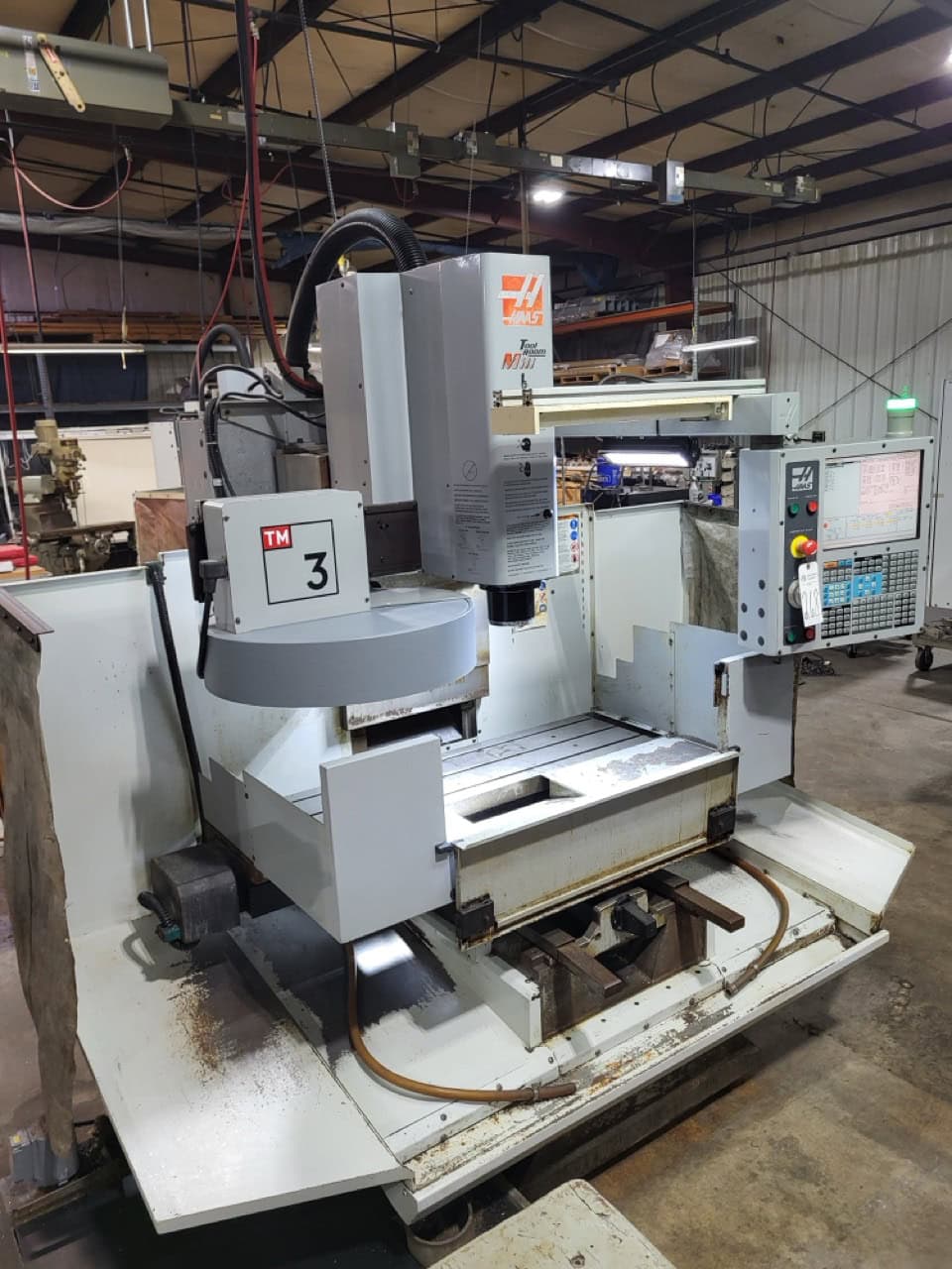 HAAS TM-3 CNC TOOLROOM MILL, 2008 - 4 AXIS VMC, VERTICAL MACHINING CENTER - Image 7