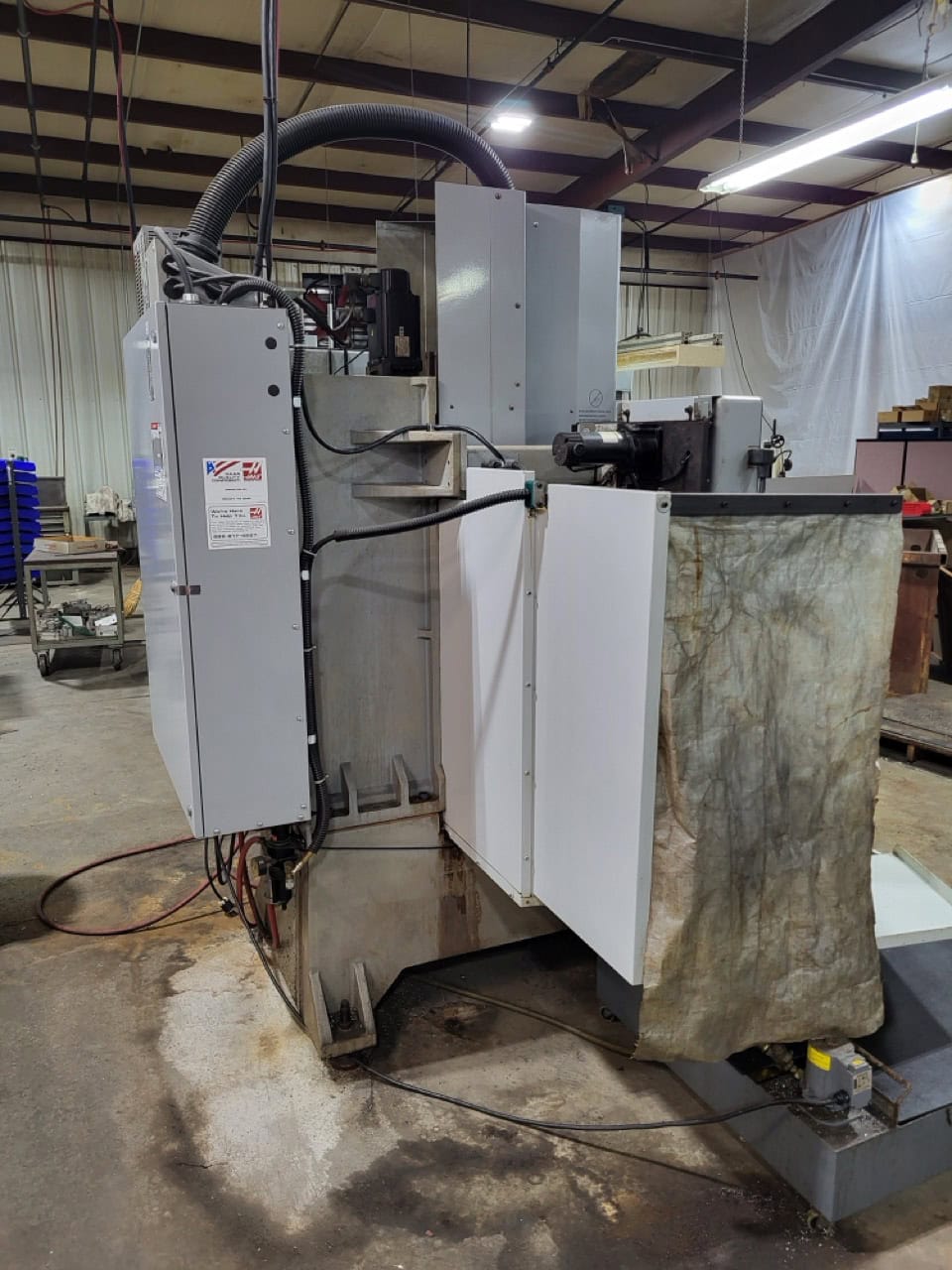 HAAS TM-3 CNC TOOLROOM MILL, 2008 - 4 AXIS VMC, VERTICAL MACHINING CENTER - Image 9
