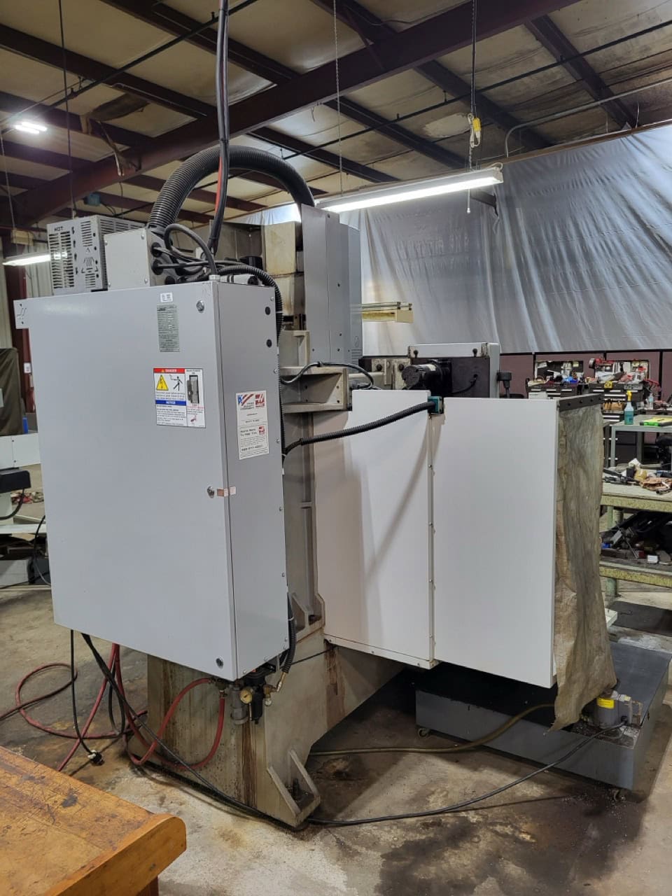 HAAS TM-3 CNC TOOLROOM MILL, 2008 - 4 AXIS VMC, VERTICAL MACHINING CENTER - Image 10