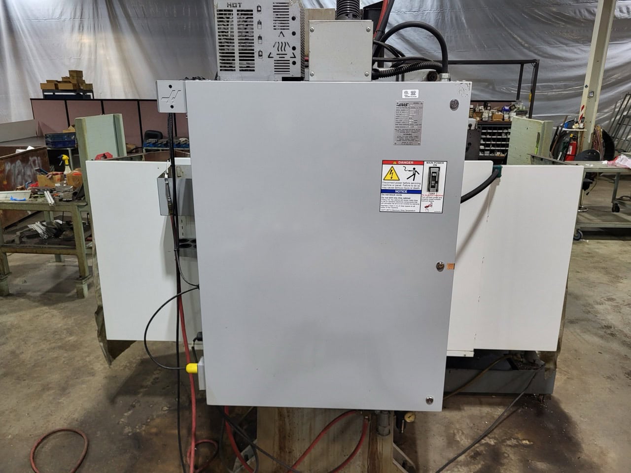 HAAS TM-3 CNC TOOLROOM MILL, 2008 - 4 AXIS VMC, VERTICAL MACHINING CENTER - Image 11