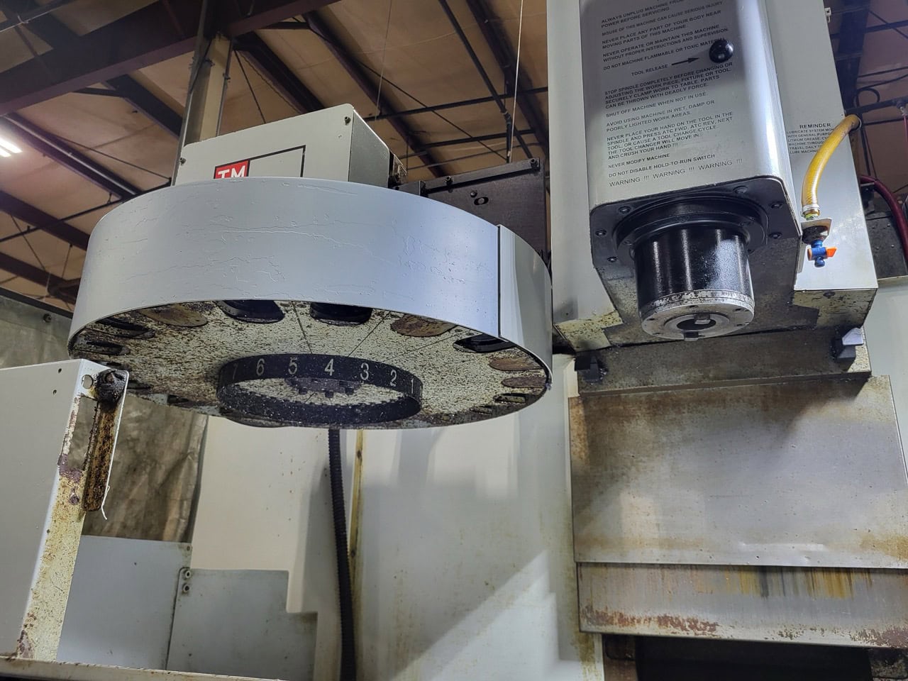 HAAS TM-3 CNC TOOLROOM MILL, 2008 - 4 AXIS VMC, VERTICAL MACHINING CENTER - Image 15