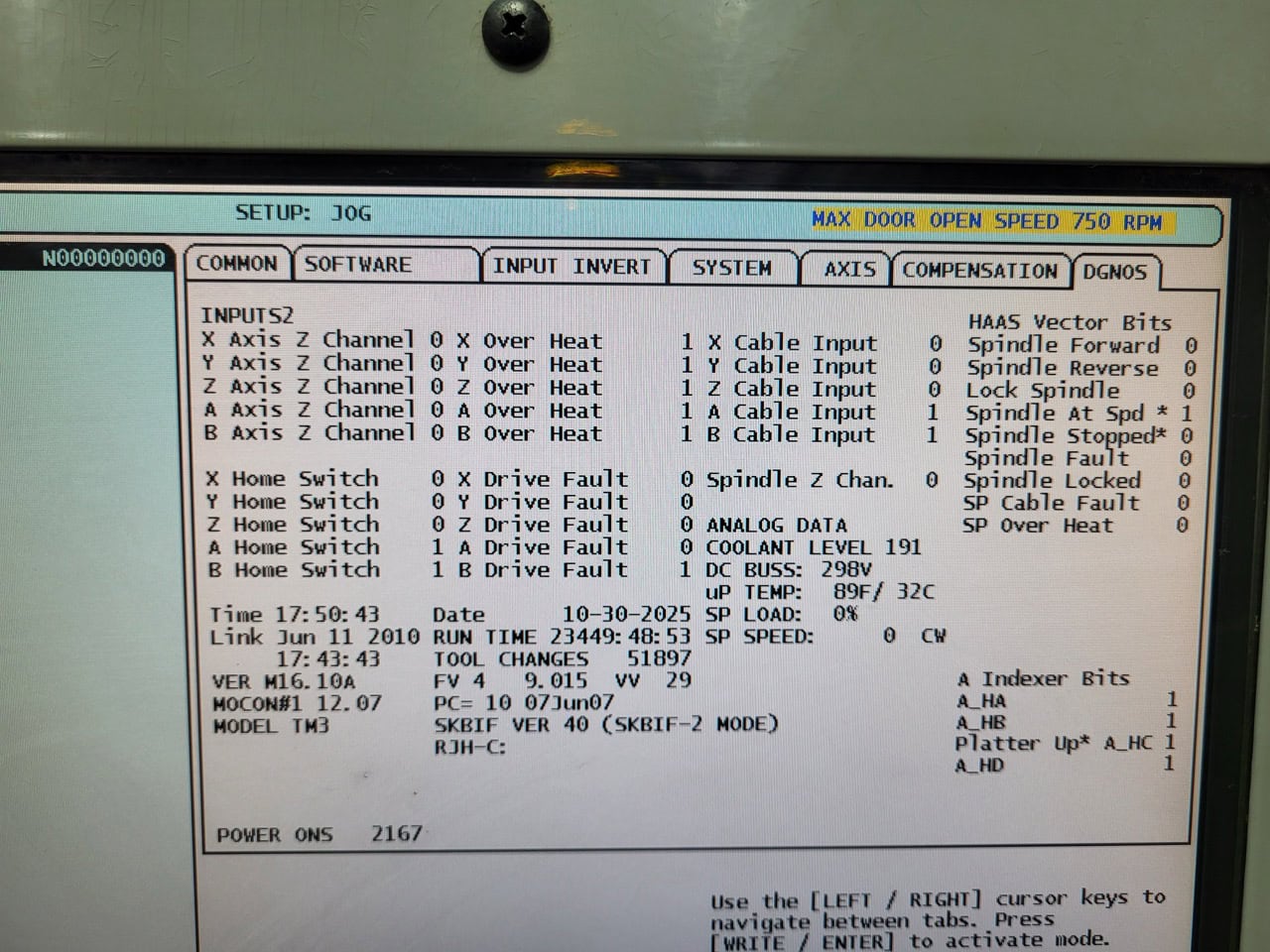 HAAS TM-3 CNC TOOLROOM MILL, 2008 - 4 AXIS VMC, VERTICAL MACHINING CENTER - Image 16