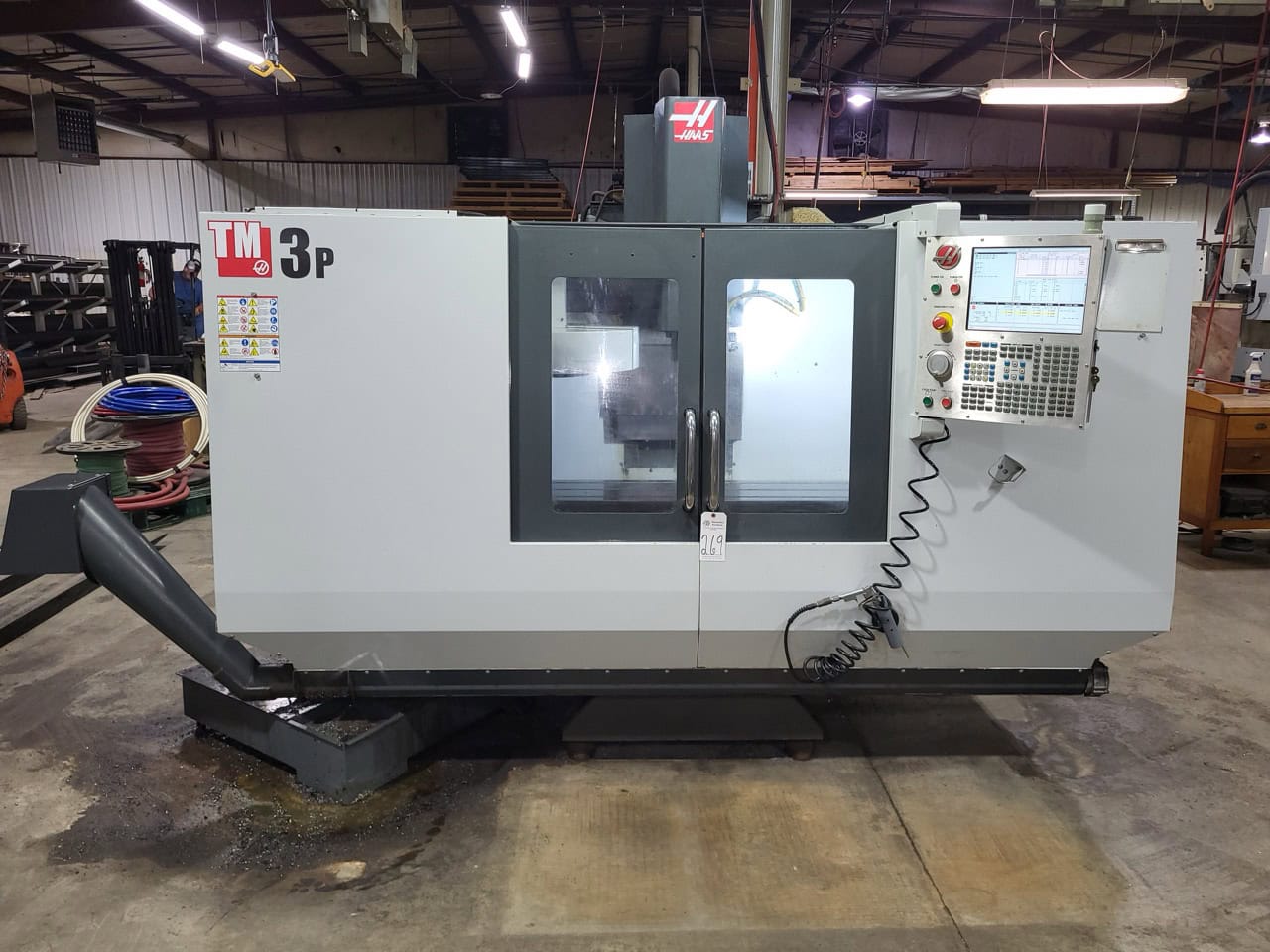 HAAS TM-3P CNC TOOLROOM MILL, 2012 - 4 AXIS VMC, VERTICAL MACHINING CENTER
