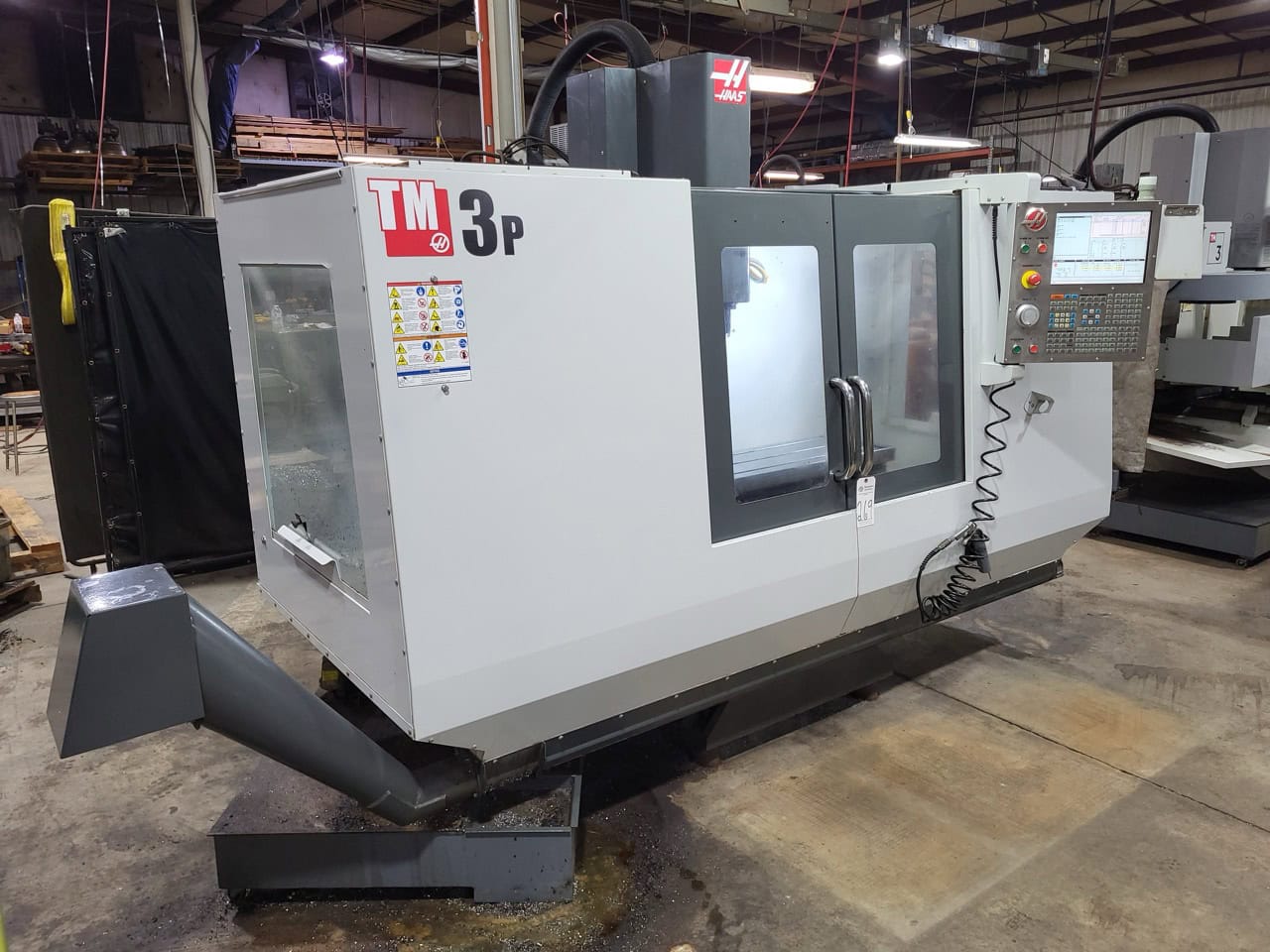 HAAS TM-3P CNC TOOLROOM MILL, 2012 - 4 AXIS VMC, VERTICAL MACHINING CENTER - Image 3
