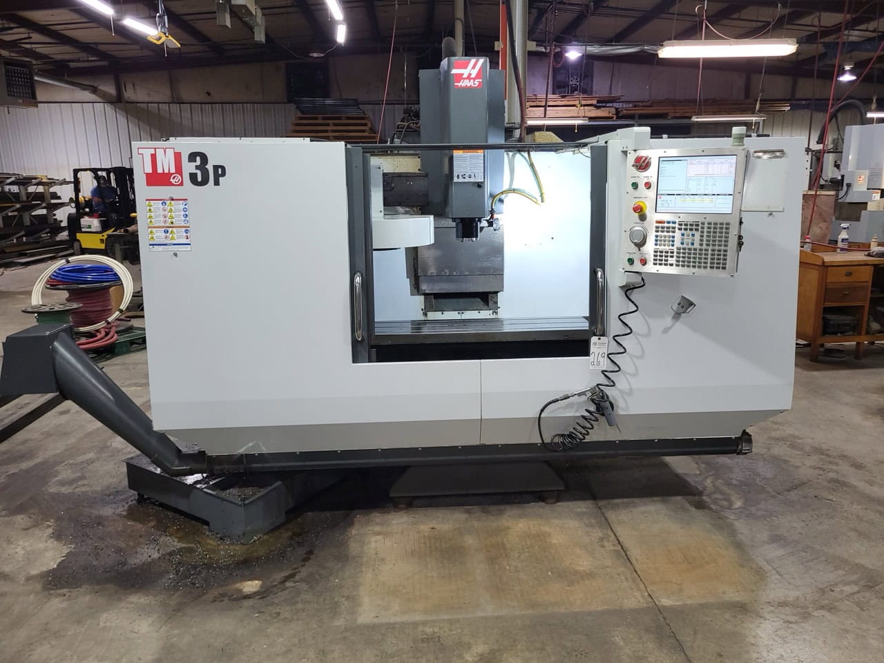 HAAS TM-3P CNC TOOLROOM MILL, 2012 - 4 AXIS VMC, VERTICAL MACHINING CENTER - Image 4