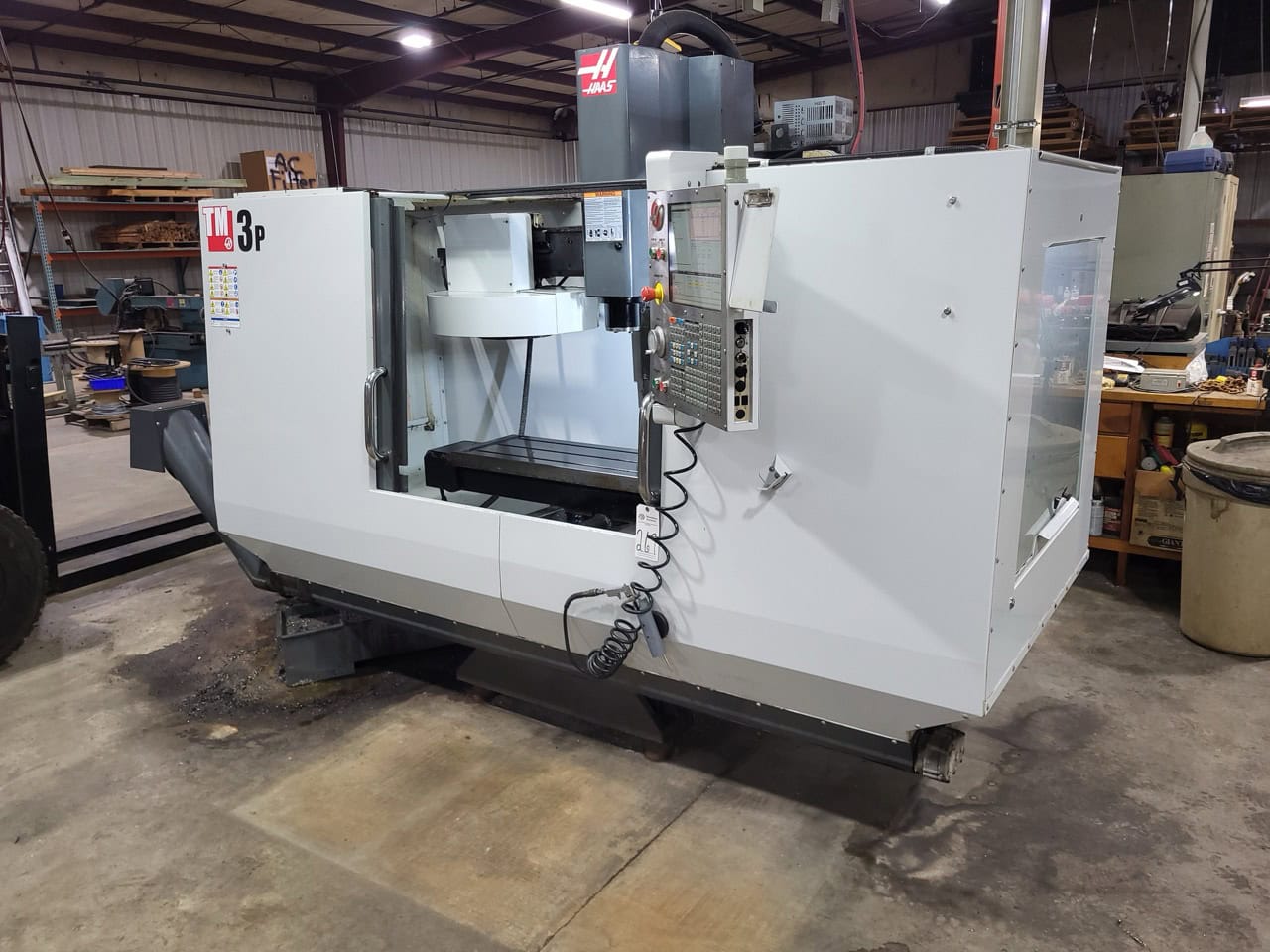 HAAS TM-3P CNC TOOLROOM MILL, 2012 - 4 AXIS VMC, VERTICAL MACHINING CENTER - Image 5