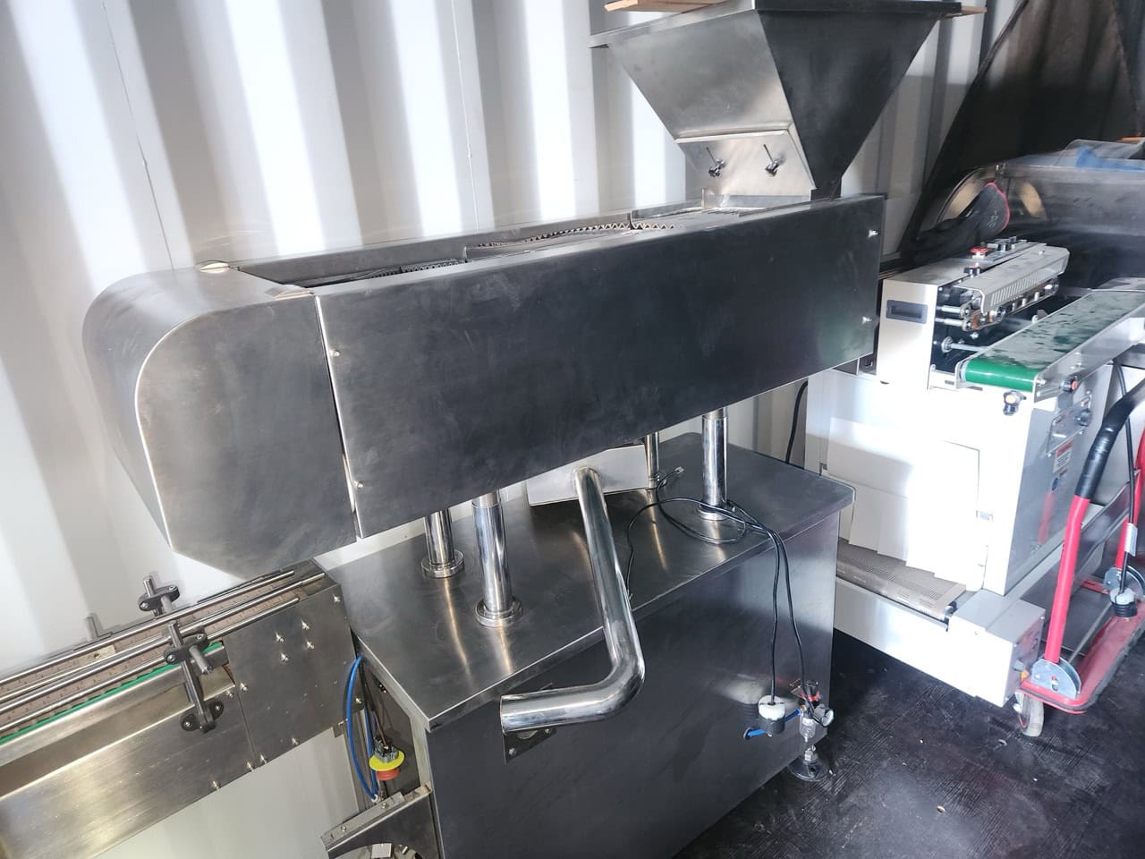 APM-USA Encapsulation Line, 2020 - Filler, Counter, Capper, Labeler, Sleeve Shrink, Sealer, Conveyors - Image 6