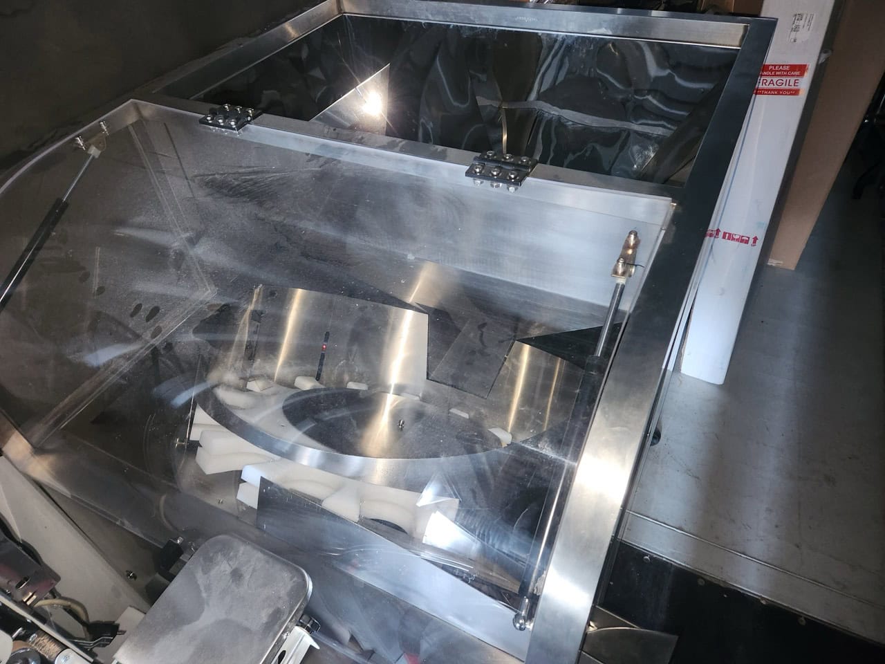 APM-USA Encapsulation Line, 2020 - Filler, Counter, Capper, Labeler, Sleeve Shrink, Sealer, Conveyors - Image 7