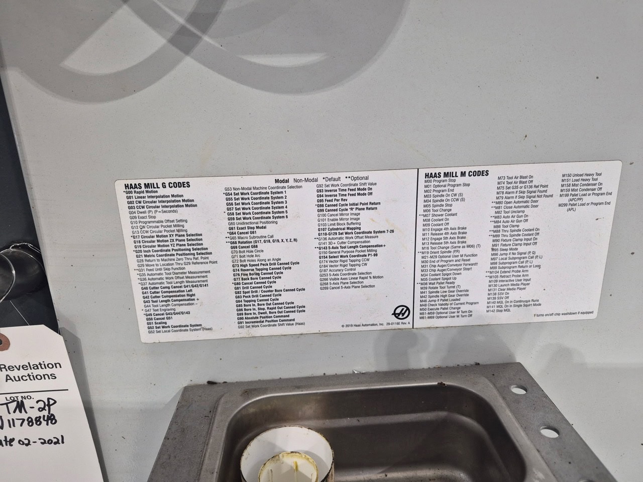 HAAS TM-2P CNC VERTICAL Machining Center, 2021 - VMC - Image 11