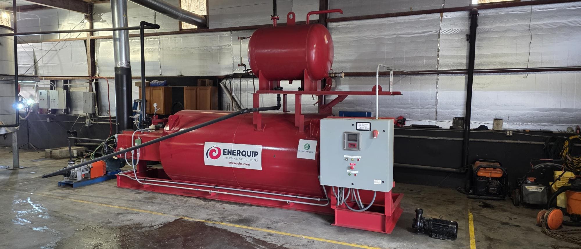 Enerquip AHE-235 Commercial Hot Oil Heater, 2023 – Thermal Fluid Heating Unit - Image 3
