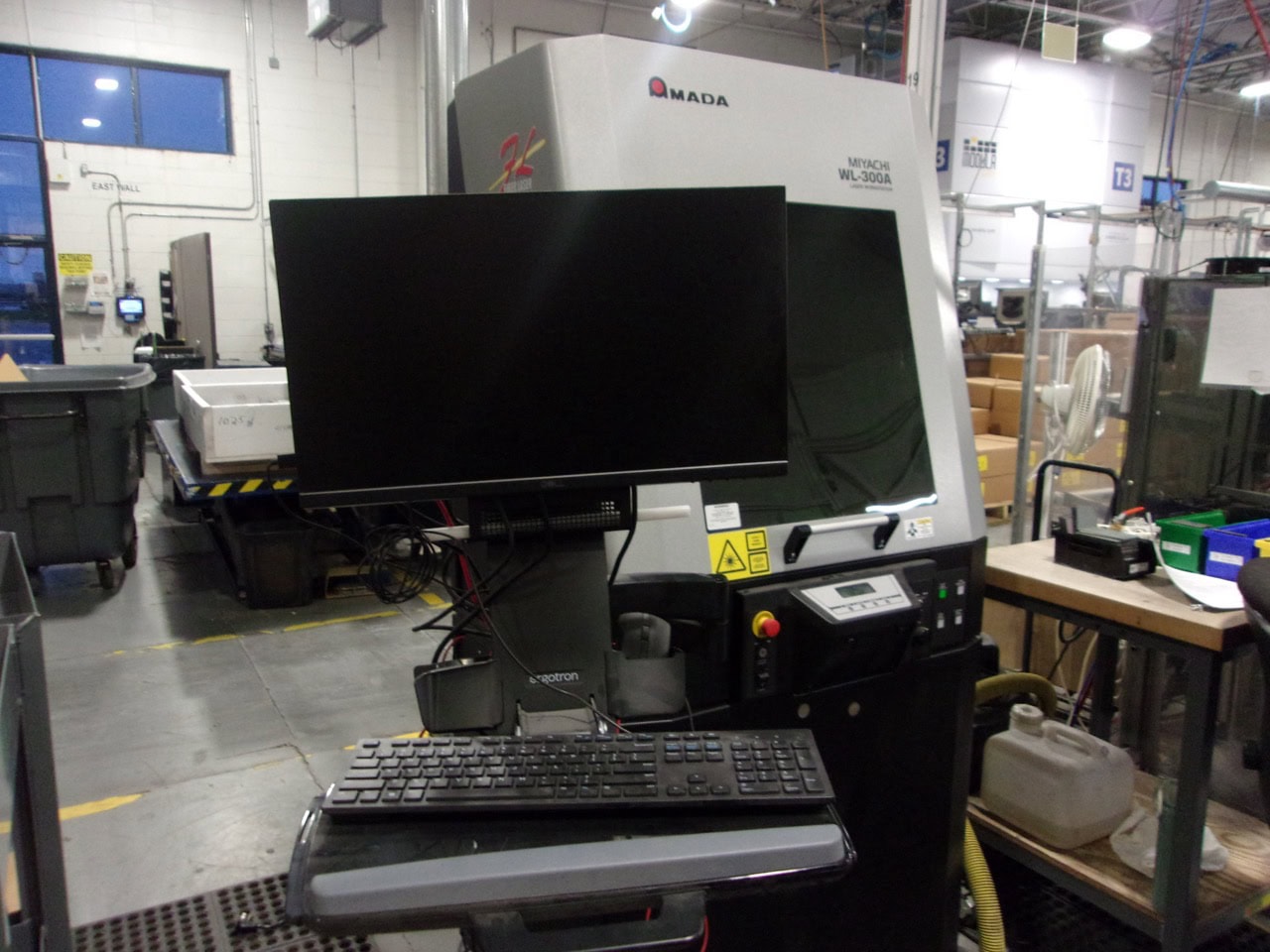 50 Watt Amada WL-P300A Fiber Laser Workstation, 2024 - Image 3
