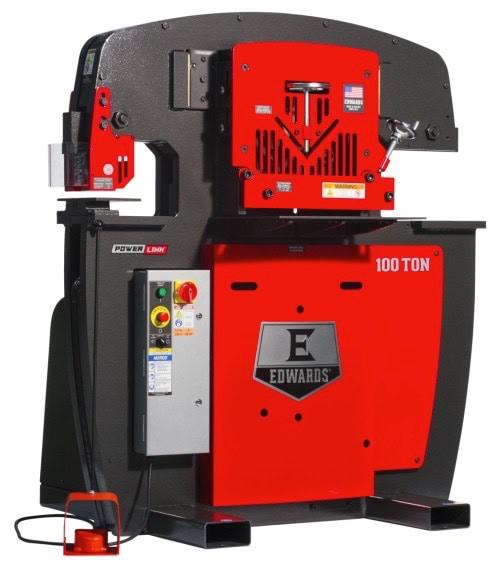 100 Ton Brand New Edwards Deluxe Ironworker, 2026 - Brand New W/Warranty, W/Powerlink System - Image 3