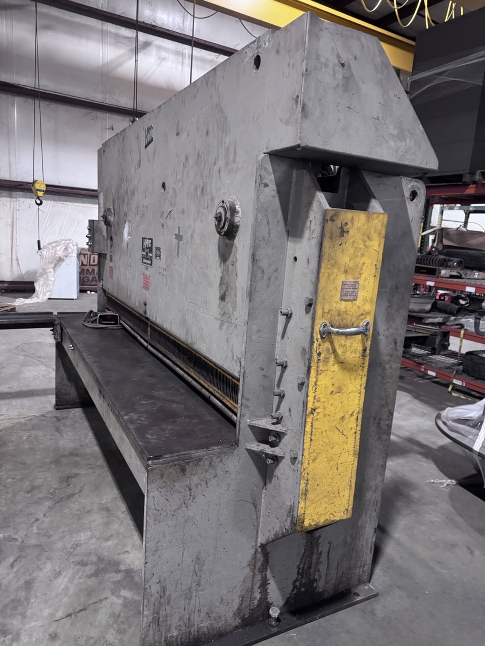 3/8" x 8' HTC 375-8A Shear - Backgauge - Image 3