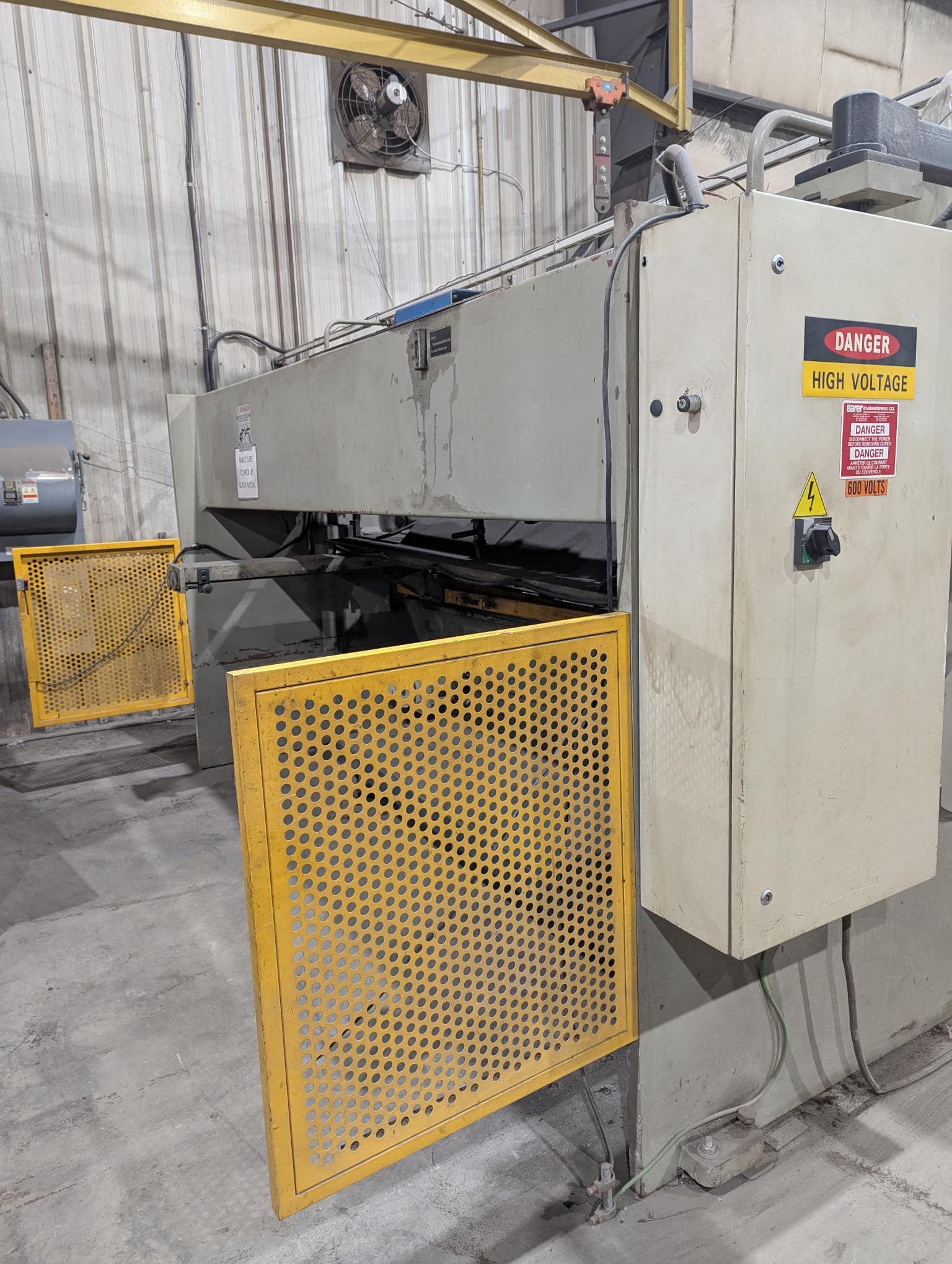 10' x 1/2" Barcorp SVR 3 Hydraulic Shear, 2008 - Image 3