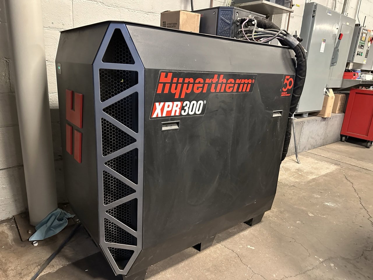 5' x 10' AKS Accu-Kut CNC Hypertherm XPR 300 Plasma Table, 2010 - Rebuilt in 2018, Dust Collector - Image 7