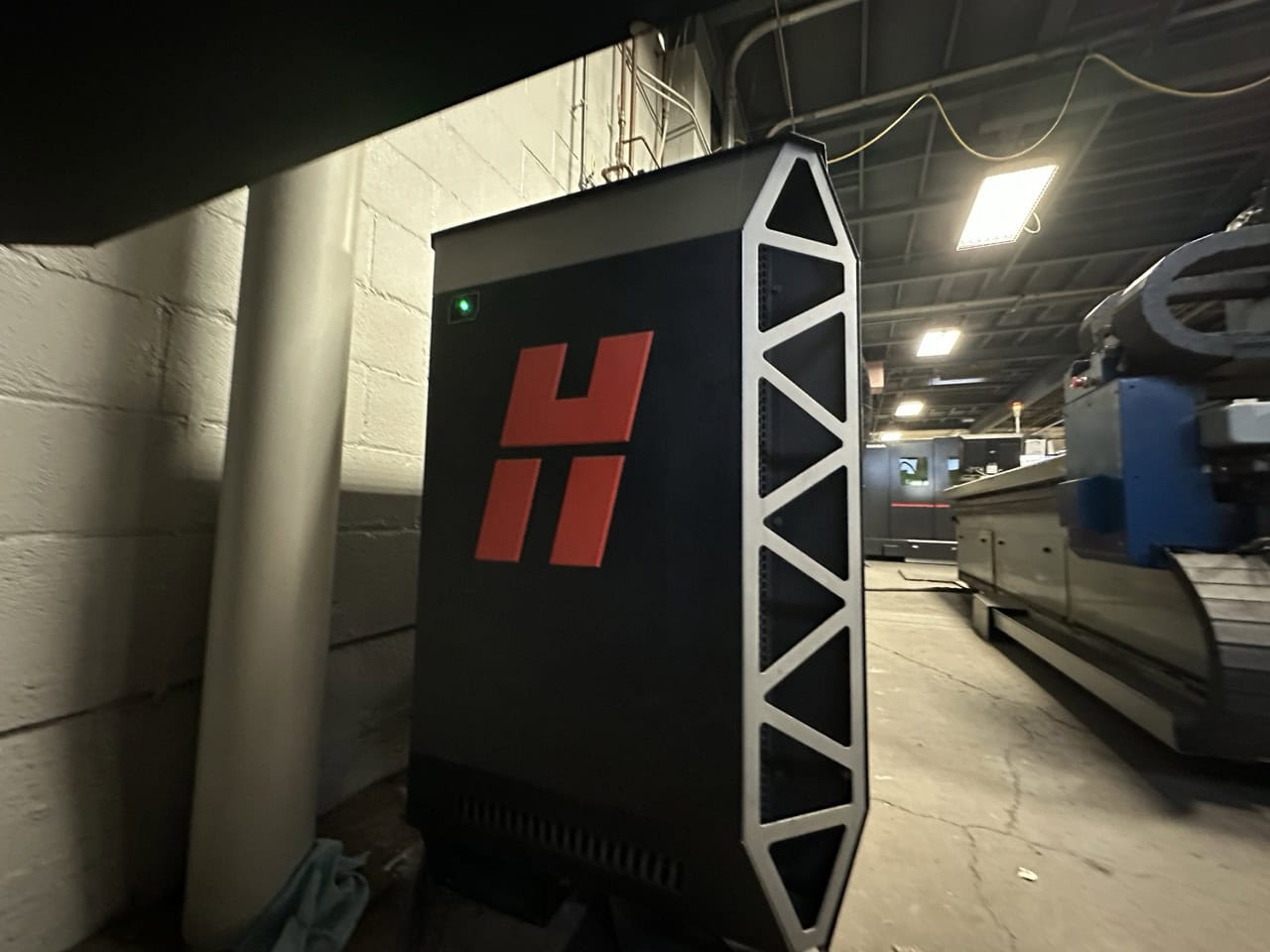 5' x 10' AKS Accu-Kut CNC Hypertherm XPR 300 Plasma Table, 2010 - Rebuilt in 2018, Dust Collector - Image 9